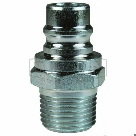 DIXON 3/4 V PLUG, 3/4 M-NPTF STEEL, UNVALVED V6M6-E